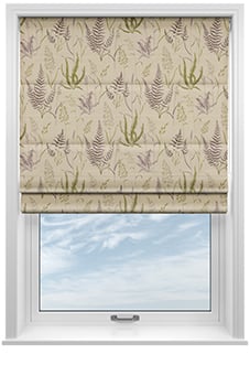 Botanica, Heather - Twist&Fit Roman Blind